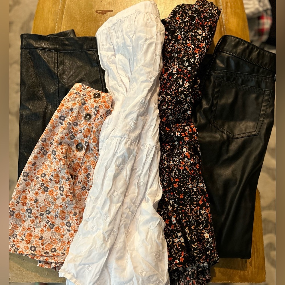 Girls Skirts and Dresses Size 8 Lot Bundle